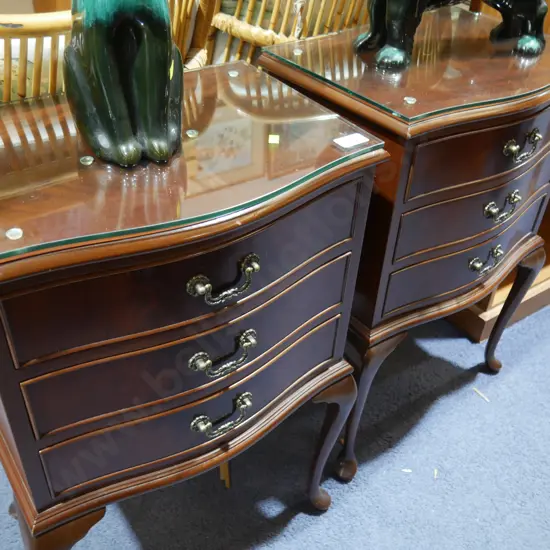 Pair of bedside drawers