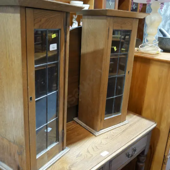 Pair small cabinets