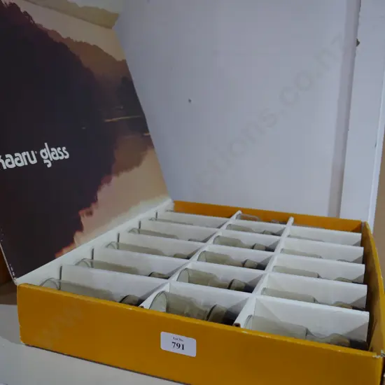 Boxed Kaaru drinking glasses