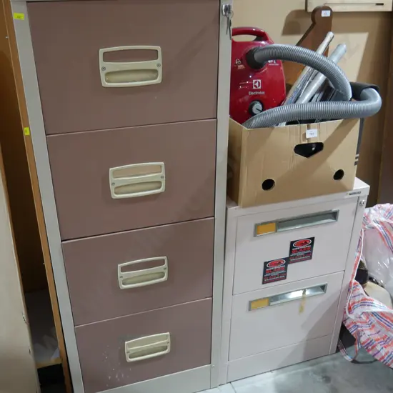 4 and 2 drawer filing cabinet