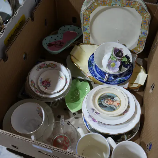 Assorted china