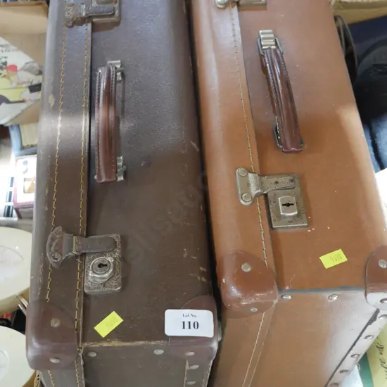 2 vintage travel cases