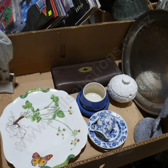 China, advertising tray etc