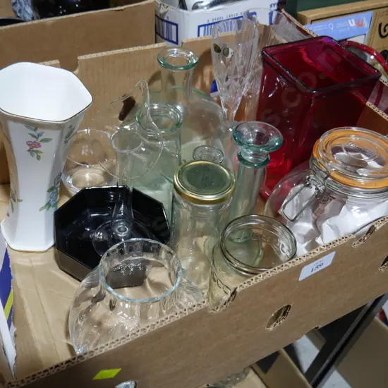 Glassware etc