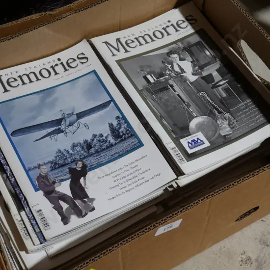Box of memories magazines
