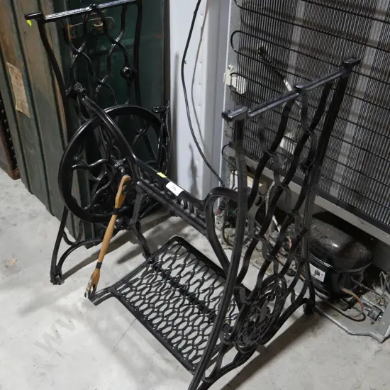 Singer sewing machine base