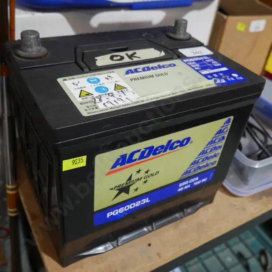 AcDelco car battery