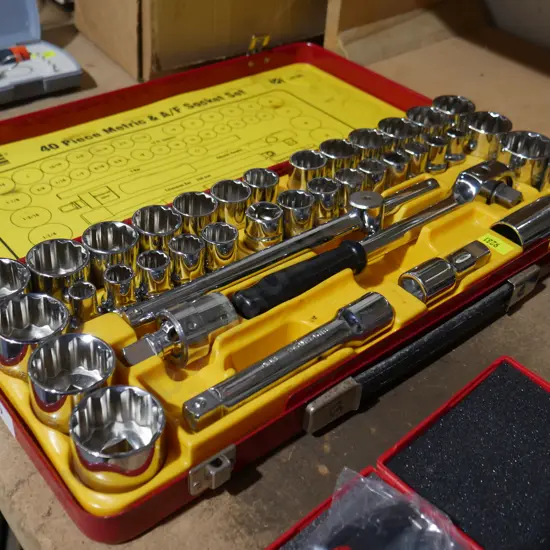 Sidchrome 40 piece socket set
