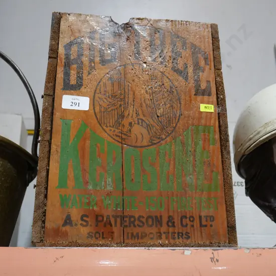 Big Tree wooden crate