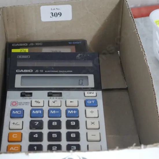 2 Casio calculators