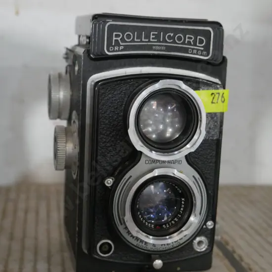 Rollicord twin lens reflex camera