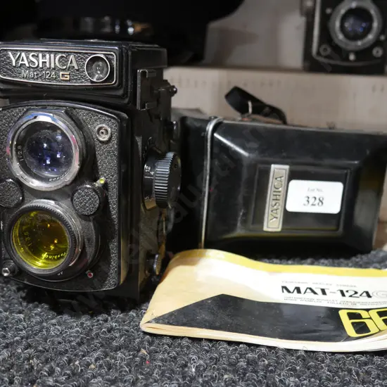 Yashica twin lens reflex camera