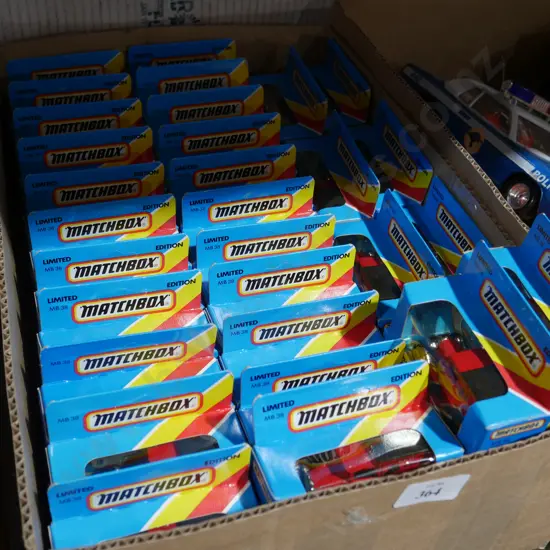 Boxed matchbox toys