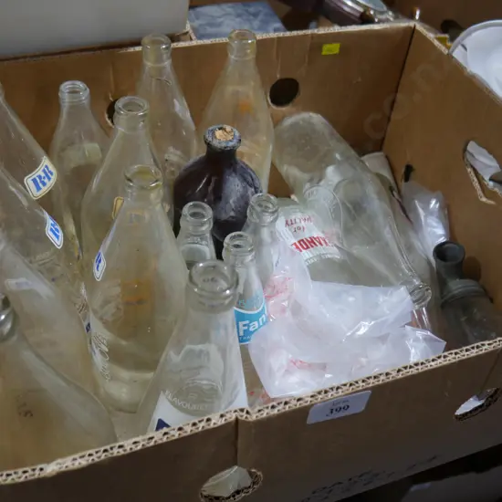 Old lemonade bottles