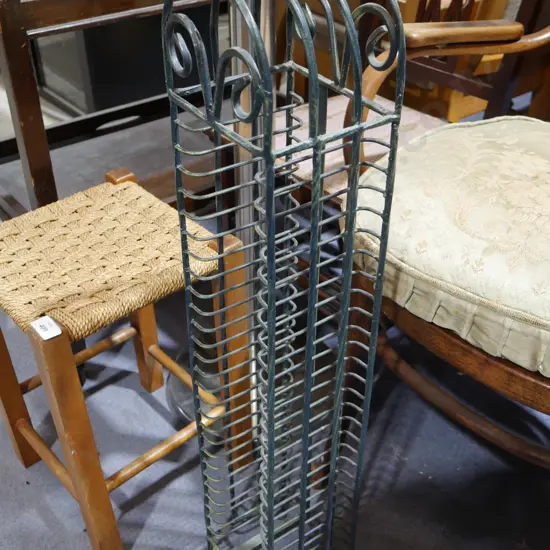 Metal cd rack