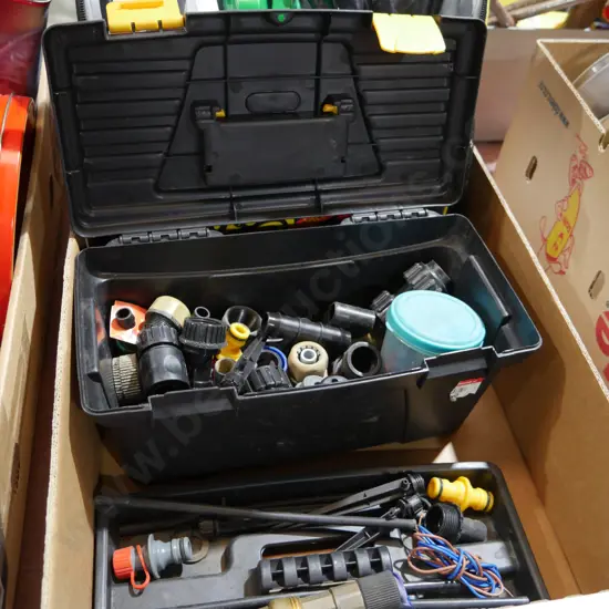 Car cleaning supplies, hose attachments