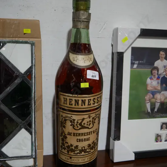 Display bottle of Hennessy