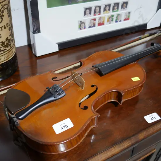 Violin and bow