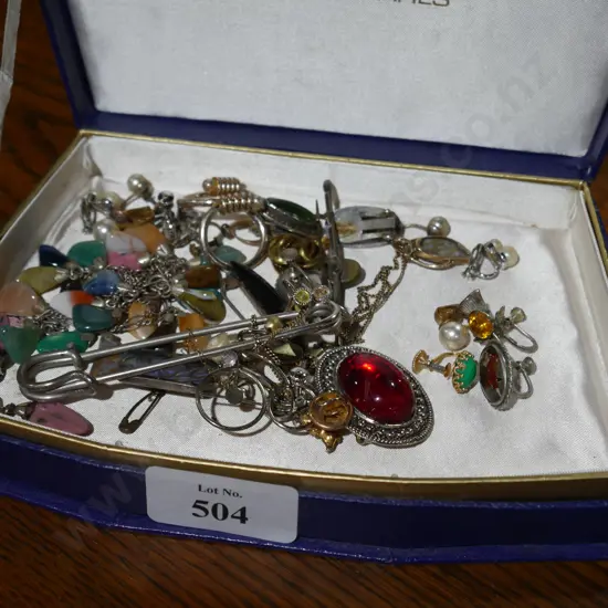 Sterling and costume jewellery