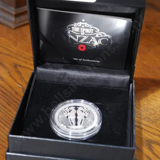 1oz Silver proof coin, ANZAC