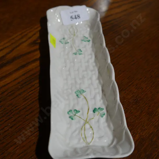 Belleek dish