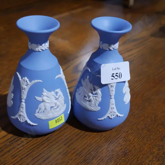 2 Wedgwood vases
