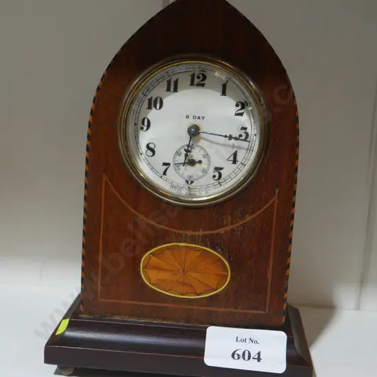 Vintage 8 day mantle clock
