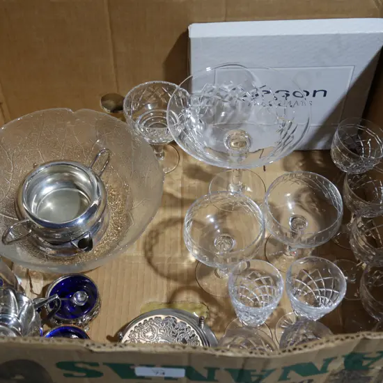 Crystal, EP ware etc