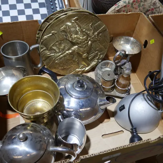 EP, brass ware, lamp