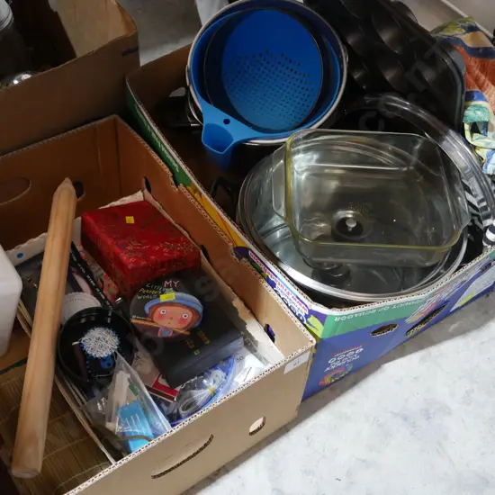 Sewing accessories, kitchen ware