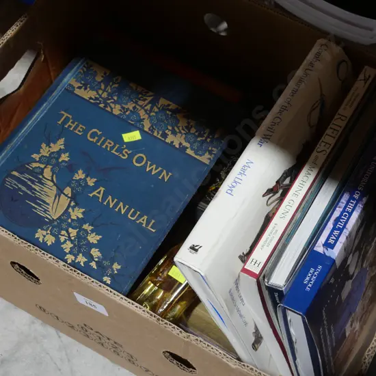 Books, jewellery box