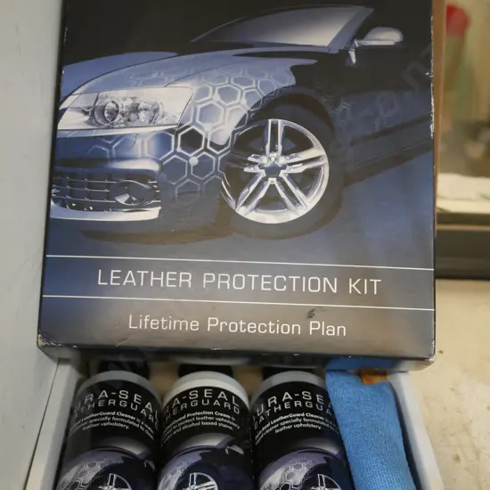 Dura seal leather guard