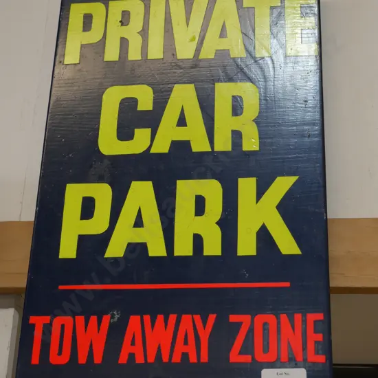 Car park sign