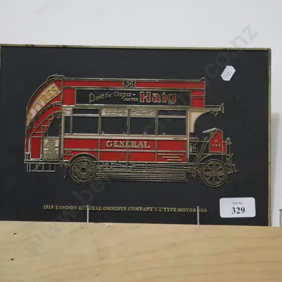 1919 London bus artwork