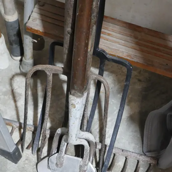 Forks , hoes ,
