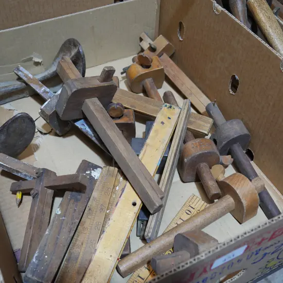 Vintage rulers and gauges