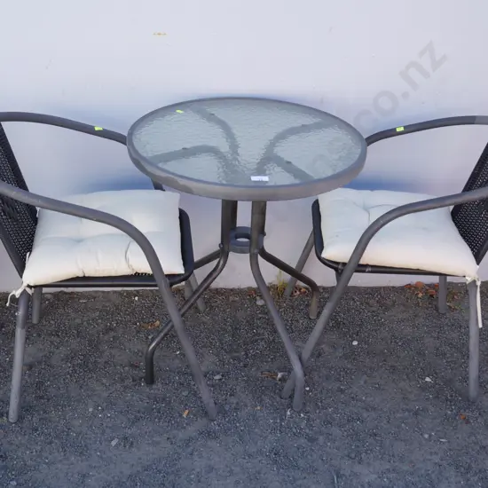 Table and chairs cafe set