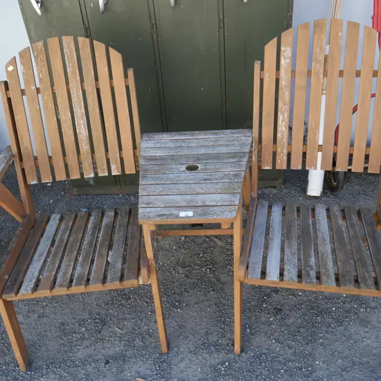 Jack & Jill garden seat