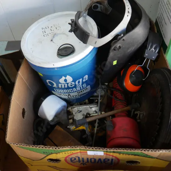 Welding mask, oil etc