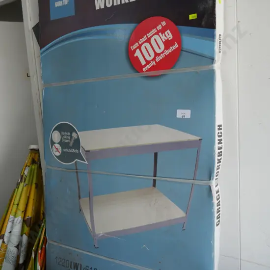 Garage workbench - new