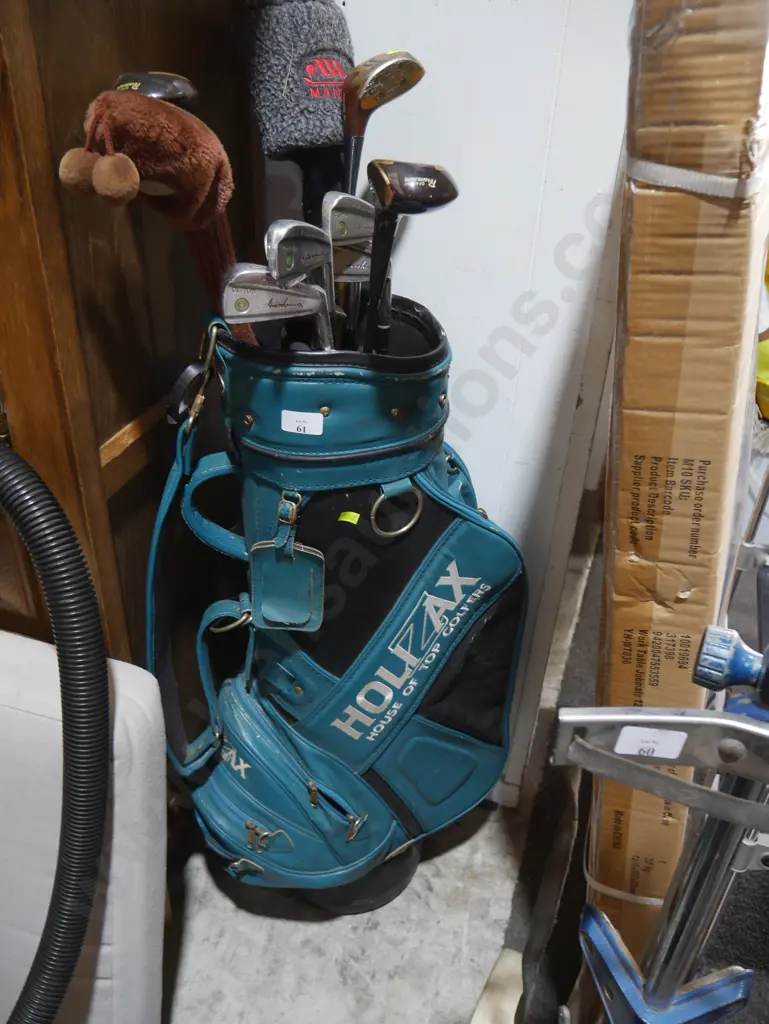 Golf bag and clubs Image 1++