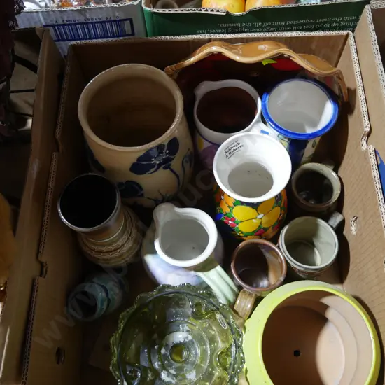 Vases, jugs etc