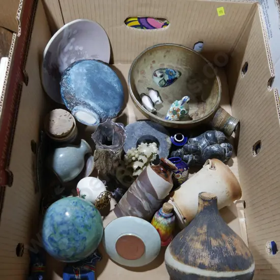 Vases, containers etc