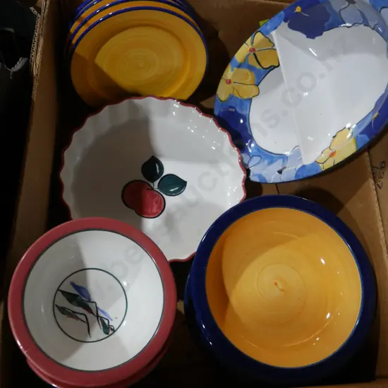 Bowls and plates