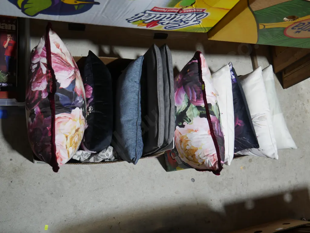 Two boxes of cushions Image 1++