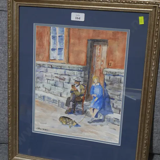 Partridge artwork watercolour