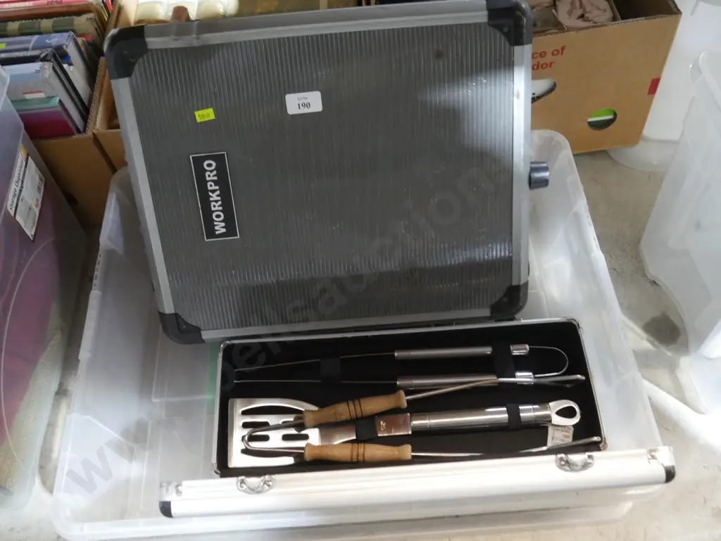 BBQ toolset, briefcase Image 1++