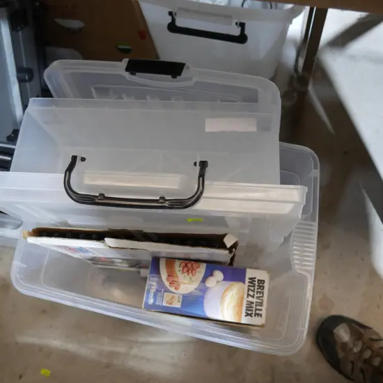 Storage containers etc