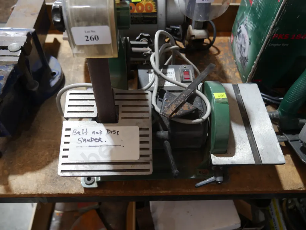 Belt and disc sander Image 1++