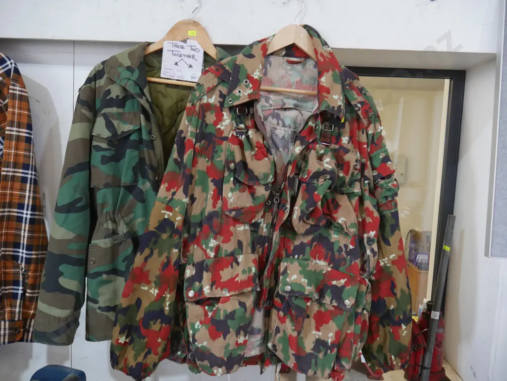 2 army style jackets Image 1++